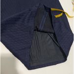 Shoshanna  Long Sleeve‎ V Neck Dress Navy Blue Quilted Career Size 12 Photo 7