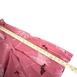 Vintage Carole Little for Saint Tropez Silk Skirt Womens 6 Pleated Floral Retro Pink Photo 9