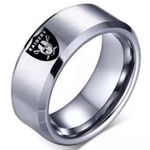 Silver Oakland Raiders Ring Photo 0