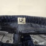 Lovers + Friends Reece High Rise Slim Straight in Blue Canyon Size 25 Photo 6