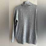 H&M  Basics Grey Turtleneck Sweater, Classic Cozy Knit, Size Small Photo 14