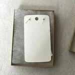 White Sparkle Bride Dangle Earrings Photo 4