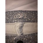 Loft Gray Floral Print Jeans Size 27 4P Modern Skinny Ankle Stretch Fairy Whimsy Photo 6