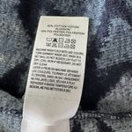 Lucky Brand  Small Draped Cardigan Abstract Open Front Long Sleeve Stretch Blue Photo 7