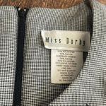 Miss Dorby Vintage black and white dress Size 10 Photo 5