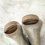 Paul Green  | Tacey Metallic Perforated Leather
Peep Toe Ankle Booties | 6 (3.5) Photo 7