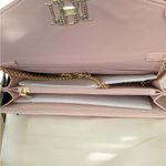 Badgley Mischka NWT Blush Pink Diamond Quilted Crossbody Bag Photo 5