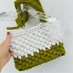 Handmade crochet bag Green Photo 1