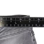 CAbi  Jeans Women 6 Style 5167 Graphite Zip Skinny Stretch Gray Moto Zip Pockets Photo 7