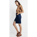 Madewell Denim Pegged Pencil Skirt Photo 1