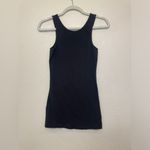 James Perse  Women’s Long Black Sleeveless Cotton‎ Tank Top Size M Photo 4
