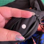 Lululemon Women 4 Paint Storm Harbor Blue Multi Black Speed Shorts Zip Pocket Photo 8