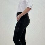 Madewell Curvy Stovepipe Jeans High-Rise Stretch in Black Rinse Size 26P Photo 2