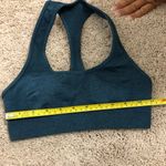Lululemon Teal Racerback Sports Bra size small or 4 Photo 3