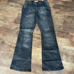 We The Free  Vector Moto Mid Rise Flare Jeans NWT Photo 3