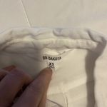 BB Dakota  Pink White Buttonup Shirt Size XS Professional Open Back‎ Photo 1