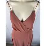 Birdy Grey  Kaia Dress Chiffon in Terracotta. Size Small. Photo 4