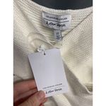 & Other Stories  Sweater Dress Women's Medium White Knit Crisscross Cutout B48 Photo 3