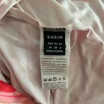 SheIn  Printed Sleeveless Ruched Open Back Bodycon Halter Dress size medium Photo 3