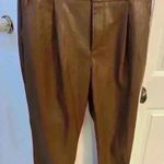 Paige  Mayslie Coated High Rise Pleated jogger size 4 Photo 0
