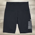 Lululemon Wunder Train High Rise Short 8" Black Orange Theory Logo Size 6 Photo 0