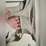 Lululemon Wundermost Ultra-Soft Square-Neck Long-Sleeve Bodysuit Sz S Riverstone Photo 6