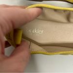 Botkier  Mason mustard yellow suede Ballet Flats, leather sole, fits size 6 Photo 11