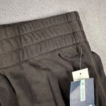 DSG Womens 3X Pure Black High Rise Fleece Shorts Pull On Dolphin Hem NWT Photo 5