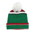 Disney Nightmare Before Christmas Unisex Striped Pom Pom Beanie Hat Winter OS Photo 2