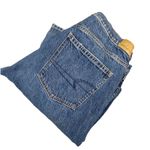 American Eagle  Low Rise Baggy‎ Wide Leg Jeans Women's 16 Short Distressed Photo 1