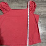 Maurice's 24/7  Plus Women Pink Wide Strap Elastic Hem Sleeve Boat neck Blouse 3X Photo 3