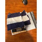 Charming Charlie Maxi Dress Blue Write Striped Small Sleeveless Womens S Spring Photo 7