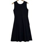 Lands' End Sleeveless Fit & Flare Midi Dress Sz 8 Academia Witchcore Jumper Style Photo 1