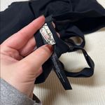 Free People  Bonded Underwire Unlined Bra Black Size Large NWT Photo 3