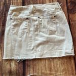 Altar'd State Women’s Altar’d State White Skirt Jean Material Size Small Photo 4