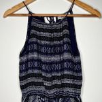 Cupcakes and Cashmere  Navy Print Darden Mini Shift Dress Size XS Photo 3