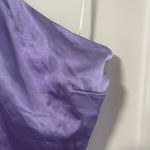 Lulus Lulu’s Perfectly Sleek Lavender Satin Halter Slip Midi Dress Photo 7