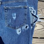 BDG  Mom High Rise Urban Outfitters Distressed Dark Wash Jeans Size 25 or 0 Photo 6