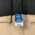 Old Navy  Mocha Taffy Stretch Canvas High Rise Wide Leg Pixie Pant XL Photo 4