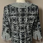 Vintage NEW Victor Costa Occasion QVC Beaded Embroidered Jacket Duster Blazer M Black Size M Photo 2