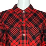 Only  Dress Women Small Red Black‎ Plaid Ivy Shirt True Streetwear Grunge Punk Photo 4