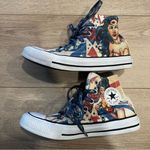Converse  Wonder Woman DC Comics High Top Women’s Sneakers Size 6 Photo 2