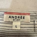 Andree by Unit  V-Neck Striped Long Sleeve Top Photo 3