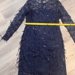 NWT Elegant sequin ‎ Navy Beaded Dress Blue Size XXL Photo 1
