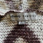 Absolutely Famous  Hooded Cardigan Sweater Purple Hoodie Large Athleisure Photo 2