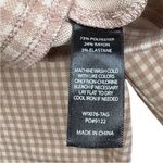 Betabrand NWOT  Pull-On Stretch Pants
Tan Cream Plaid Size Large Tall Photo 4