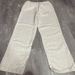 J.Crew Full Length Wide-leg Trouser Pant Ivory Women's Size 10 Bag7 Photo 4