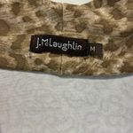 J. McLaughlin Panama Catalina Cloth Faux Wrap Dress Animal Print Midi Modest Photo 2