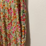 Natural Life  Hangout Floral Cotton Knit Sleeveless Maxi Dress Size L / XL Photo 4
