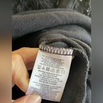 Free People  Black XS Boxy Flowy Romantic Flutter Sleeve Hippie Indie Photo 4